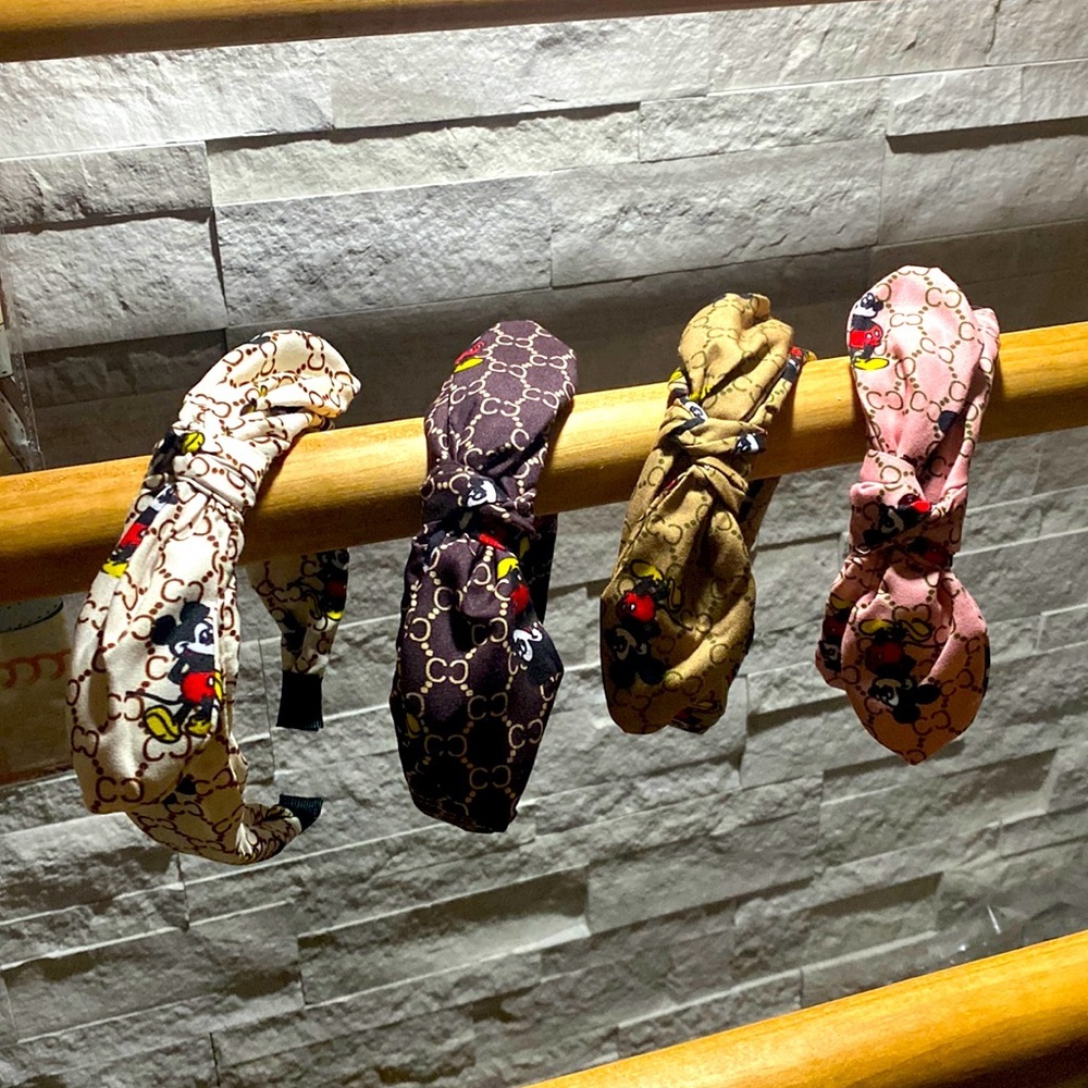 Mickey tied headband